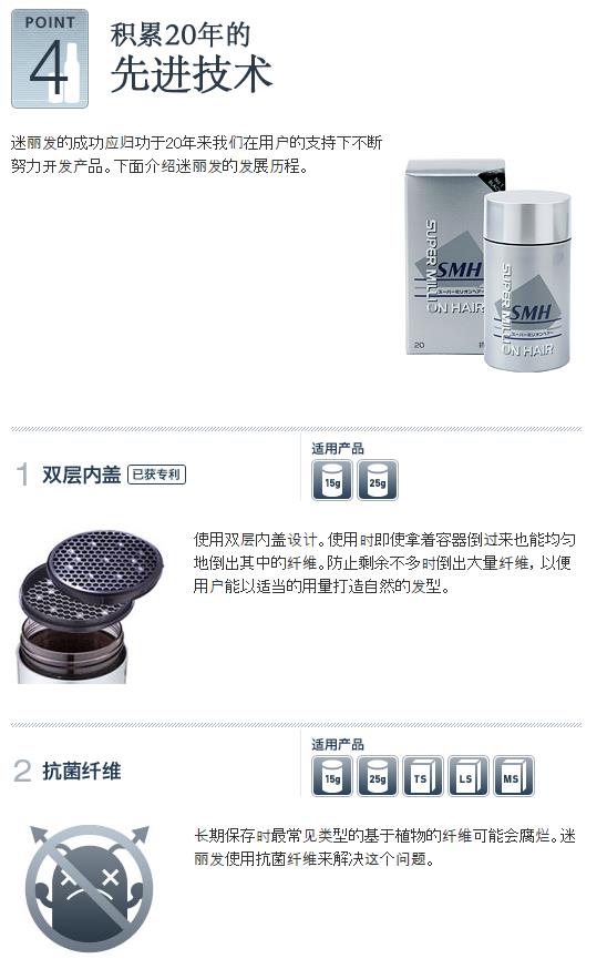 迷丽发 斑秃的对策 瞬间増毛   路绮（上海）贸易有限公司
